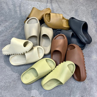 Dép quai ngang đúc nguyên khối yeezy slides backdoor - authentic, repbox