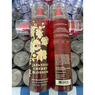 [CHUẨN MỸ] Xịt thơm toàn thân Japanese Cherry Blossom Bath & Body Works 236ml của Mỹ