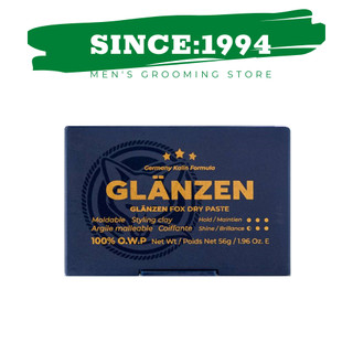 Sáp vuốt tóc tạo kiểu nam Glanzen Fox Dry Patse 56g - Chính Hãng