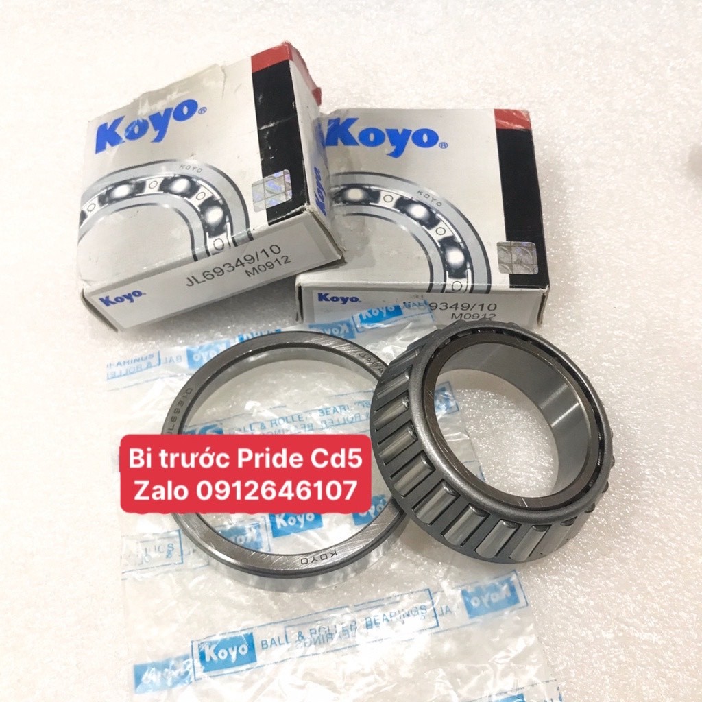 Bi moay ơ trước Kia Pride Cd5, Bi moay ơ sau Kia Pride Cd5 Japan, Phớt moay ơ Pride CD5, 44649/10, 1