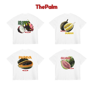 ThePalm Saigon Official - Áo Thun Trái Cây Form Boxy UNISEX "Thanh Long, Đu Đủ, Ổi, Sầu Riêng" - [HÀNG ĐẶT TRƯỚC]