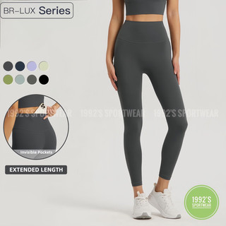 Quần Dài Leggings Lulu Thể Thao Gym Yoga TÔNG NÂU- Bảng 1