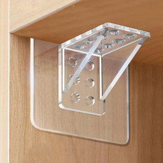  Miếng Dán Phân Tầng Tủ Quần Áo Dán Chốt Đỡ Kệ Gỗ Treo Tường Chịu Lực 10KG Dễ Dàng Lắp Đặt Không Cần Khoan  GDBT  