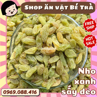 Nho khô xanh dẻo chua ngọt loại ngon