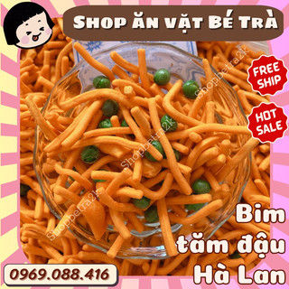 (Tặng kèm 1 gói nem phên) Bim snack tăm que đậu hà lan, đồ ăn vặt |gói 250gr|