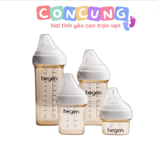 CHÍNH HÃNG Bình sữa Hegen PPSU 150ml - 240ml-330ml-FULL HỘP