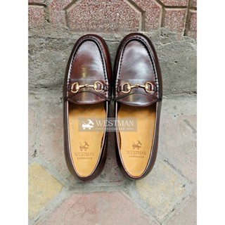 Giày Lười Nam Horsebit Loafer Westman W522NE Da bê cao cấp