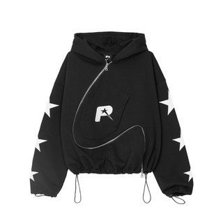 Áo khoác hoodie dây kéo 2 chiều ngôi sao - star hoodie zip phonchay