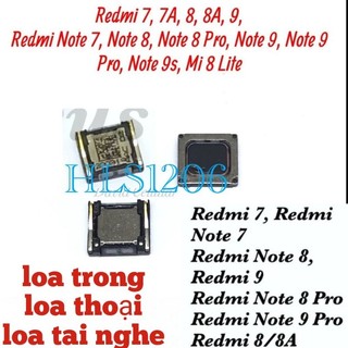Loa trong cho xiaomi redmi note 9s 9 8t 8 pro max