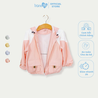 Áo khoác gió Bons99 giữ ấm thoải mái cho bé trai và bé gái từ 6 tháng đến 4 tuổi BONAG001