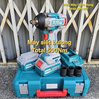 Máy siết bulong total 20v lực 500nm tiwli 2050
