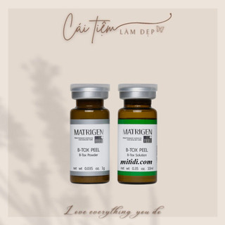 Peel da sinh học b-tox peel - 2 màu - tách lẻ