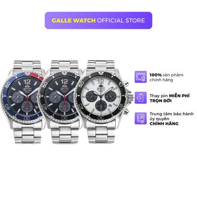 Đồng hồ nam Orient Sport Mako RA-TX020 phong cách thể thao, nam tính, chống nước khủng 20ATM, dây thép đeo tay