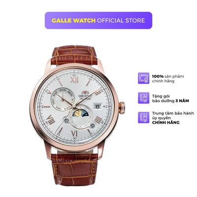 Đồng hồ cơ nam Orient RA-AK0801S10B sang trọng, chống nước 3ATM, dây da đeo tay cao cấp, thời trang, chính hãng