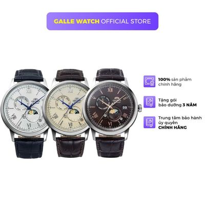Đồng hồ cơ nam Orient RA-AK080 phong cách sang trọng, chống nước 3ATM, dây da đeo tay êm ái, cao cấp, chính hãng