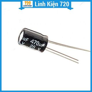 Combo 20 Tụ Hóa Tụ Phân Cực 10uF-470uF 25V