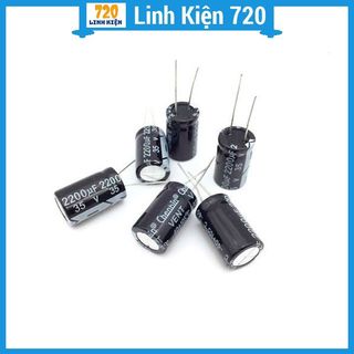Combo 20 Tụ Hóa Tụ Phân Cực 10uF-470uF 35V