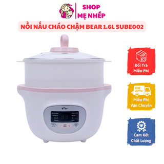 Nồi nấu cháo chậm bear 1.6l sube002
