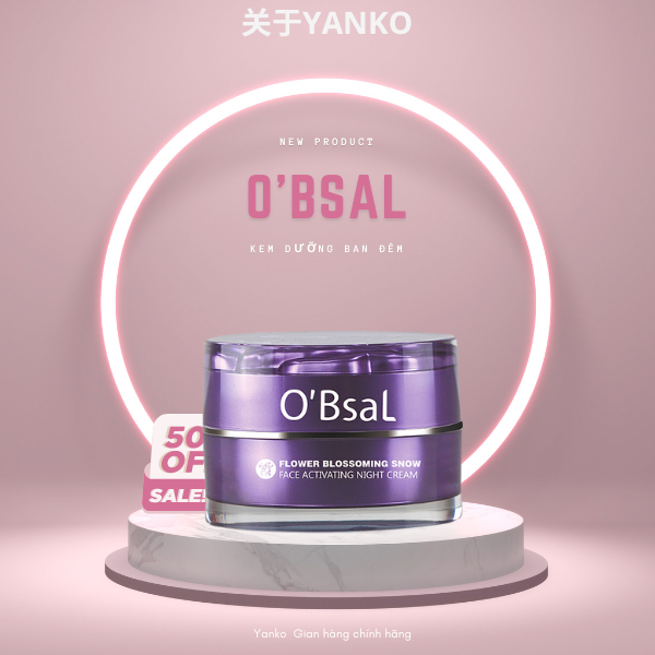 kem dưỡng ban đêm O bsal 20 ml