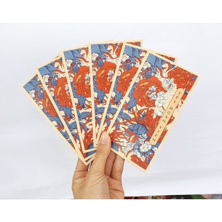 Xấp Bao Lì Xì Tết Hoa (6 Cái / Xấp).