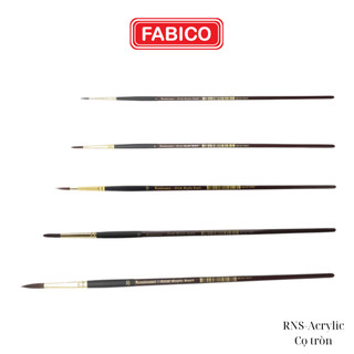 Dhas - renaissance - rns - bút cọ acrylic tròn renaissance