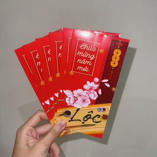 Bao lì xì xấp 6 cái