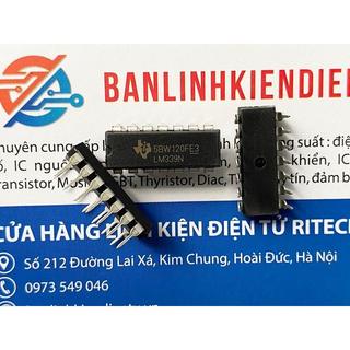 [Combo 5 chiếc] LM339N, LM339 IC So Sánh Kiểu Chân DIP-14 chính hãng