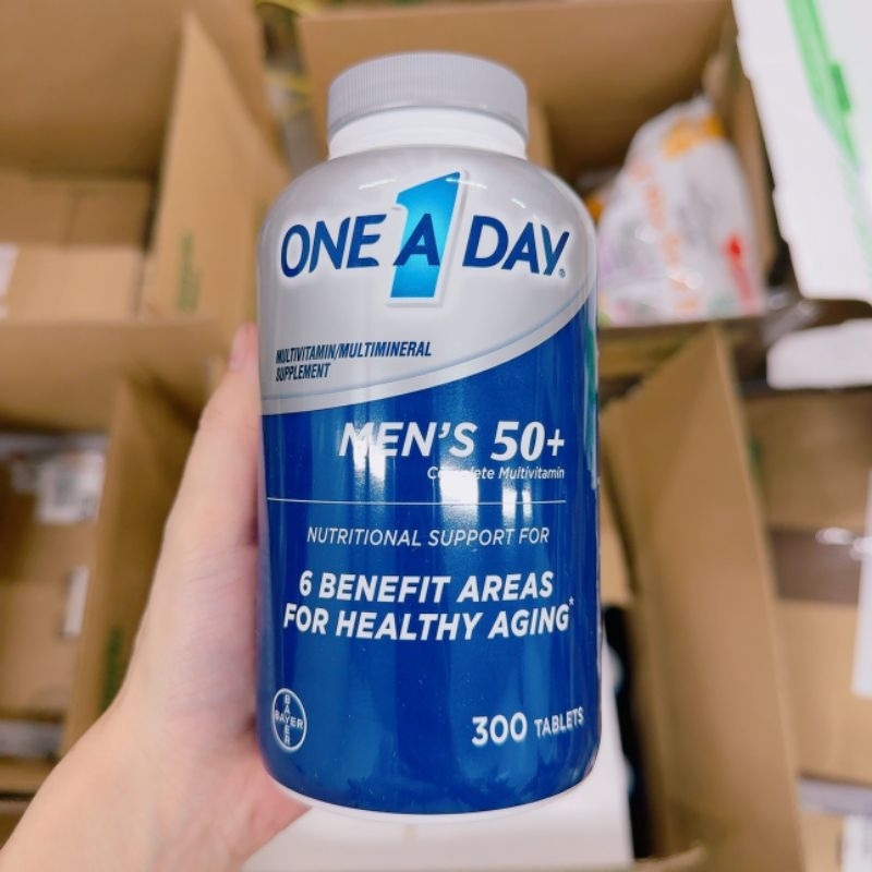 Viên Uống One A Day Men +50 của Mỹ 300 viên