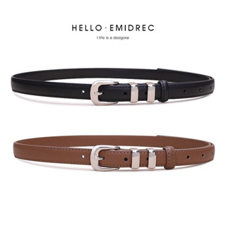 Dây nịt nữ, đai váy nữ mặt bạc đẹp, thắt lưng nữ da thật bản nhỏ 1.8 cm