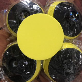 Đế chà nhám tròn 4 inch - 4in đế trơn- 4in đế gai