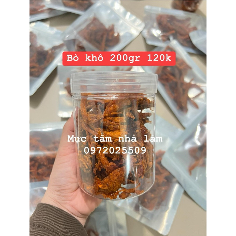 200gr khô bò sợi