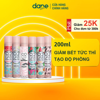 Dầu gội khô Batiste Colab 200ml - Xịt gội khô - Giúp giảm dầu giảm bết và tơi phồng tóc nhanh chóng