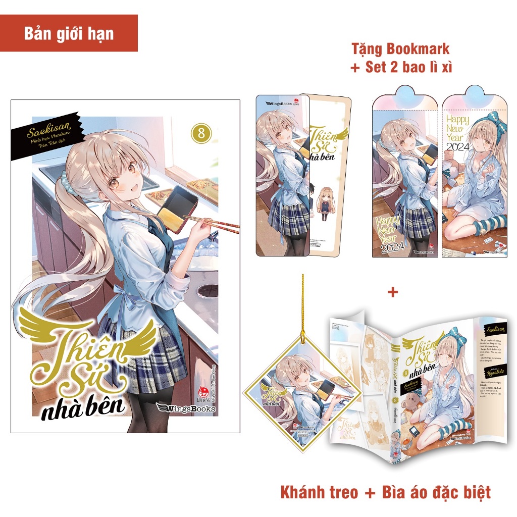 Sách Thiên sứ nhà bên - Lẻ tập 1 2 3 4 5 5.5 6 7 8 - Light Novel - Wingsbooks - NXB Kim Đồng