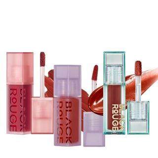 Son Black Rouge Double Layer Over Velvet bóng lì mềm mại bám màu lâu trôi - Lydiabeauty