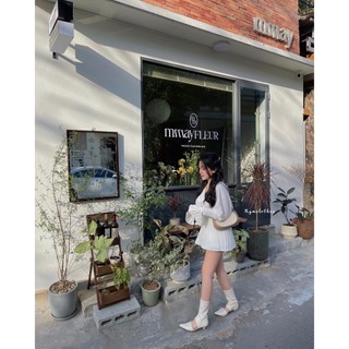 ✿ ĐẦM TRẮNG TAY DÀI DẬP LI ✿
