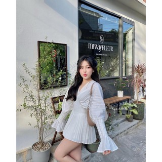 ✿ ĐẦM TRẮNG TAY DÀI DẬP LI ✿