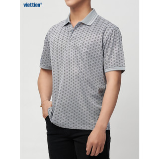 Áo thun Polo có túi VIETTIEN SMART CASUAL Vải sợi Bamboo phom REGULAR - 6S3166NRZ/P153