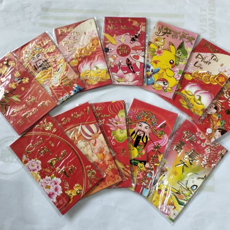 Bao lì xì Tết (6 cái)