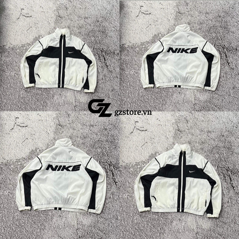 Áo khoác dù Nike cao cấp form rộng nam nữ unisex chất dù 2 lớp dày dặn có túi trong chính hãng chống nắng chống gió
