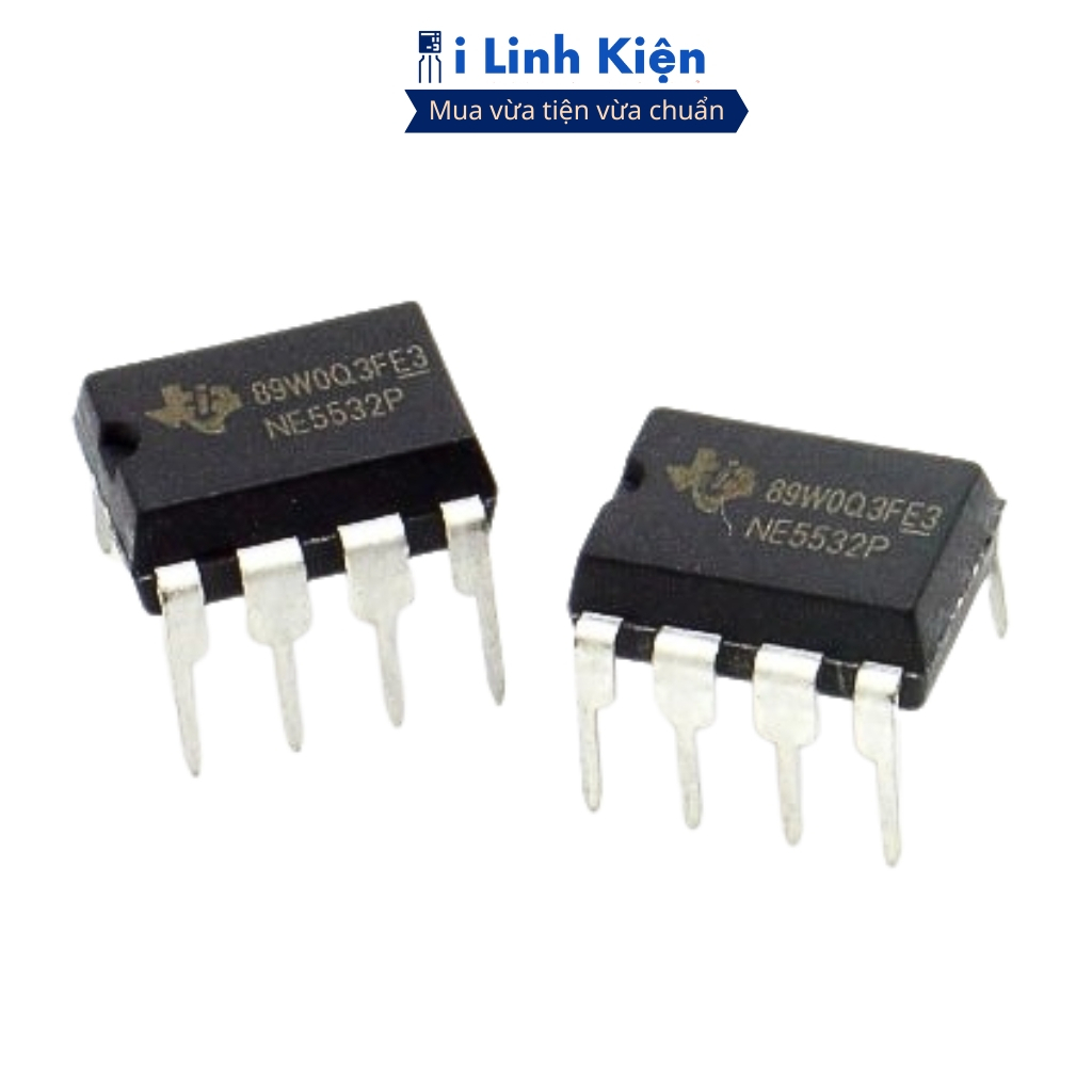 IC NE5532P DIP-8 chính hãng TI chất lượng cao ilinhkien