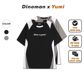 Áo phông nam nữ Thiết Kế  Độc Đáo Dino x Yumi  Chất Liệu Cotton 250gsm Form Dáng Unisex AP03
