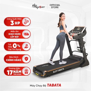 Máy Chạy Bộ Tại Nhà Đa Năng ELIP Tabata Nâng Dốc Tự Động, Động Cơ Đến 3.0 HP