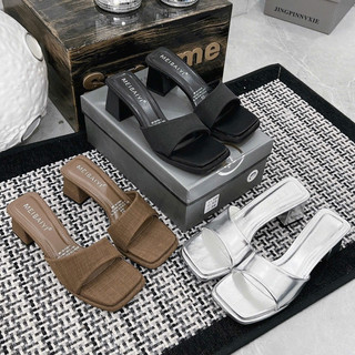 Guốc quai ngang gót 5 phân siêu xinh đơn giản