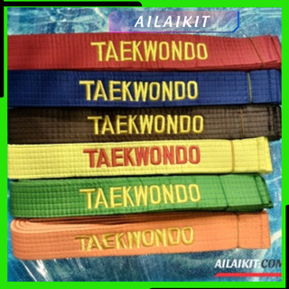 {Dây Đai Taekwondo } Gía rẻ Ailaikit Đai Tập Võ Loại Thường