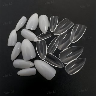 móng úp HSM móng úp nhọn cụp dán móng