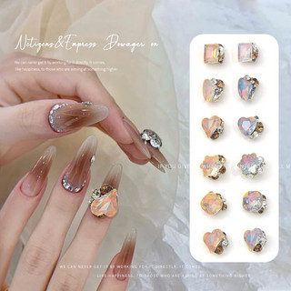 Đá khối chùm màu đặc biệt - phụ kiện làm nail