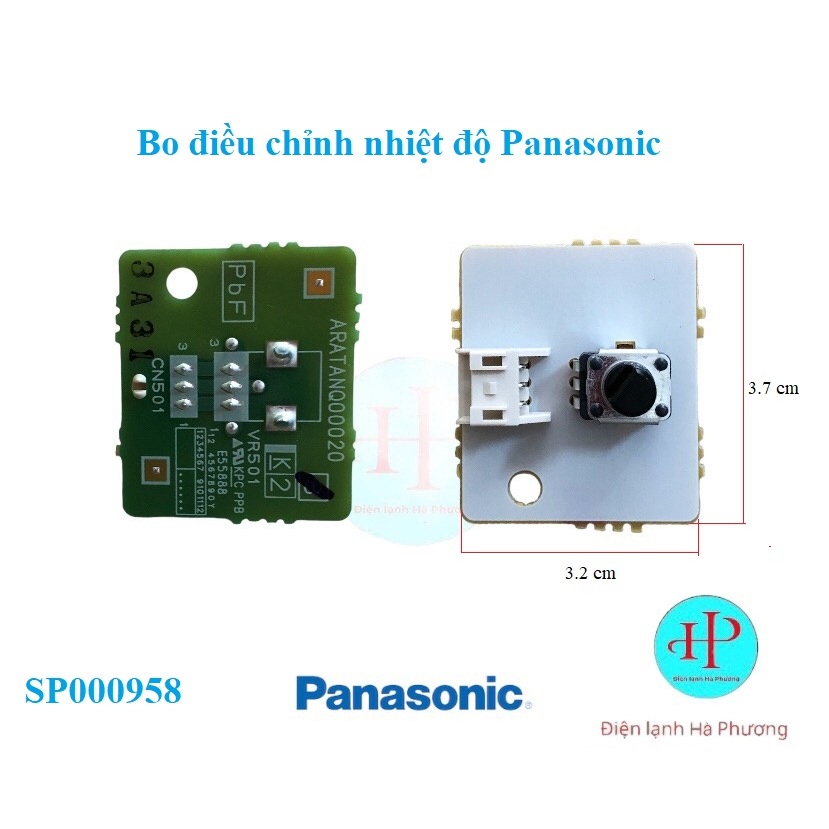 Bộ điều chỉnh nhiệt độ tủ lạnh Panasonic NR-BA178 , BJ158 , BM229 - Mới hãng - F48