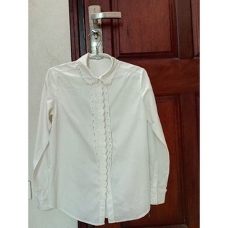 Pass - Sơ mi trắng các kiểu Size S - new 90%