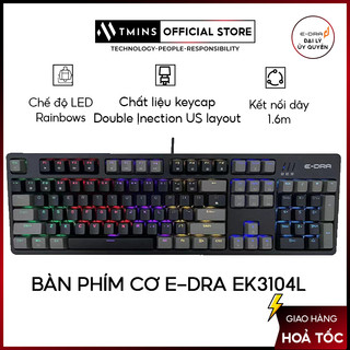 Bàn phím cơ E-Dra EK3104L - Hàng chính hãng