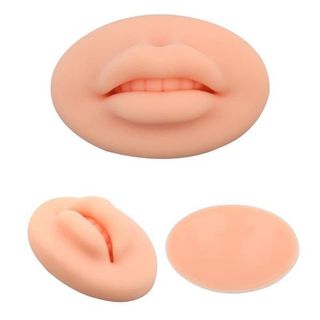 Môi 3d silicon phun xăm tập phun môi hoặc tim filer dụng cụ phun xăm thẩm mĩ